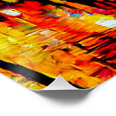 Glanzend Poster (Hoek)