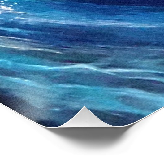 Glanzend Poster (Hoek)