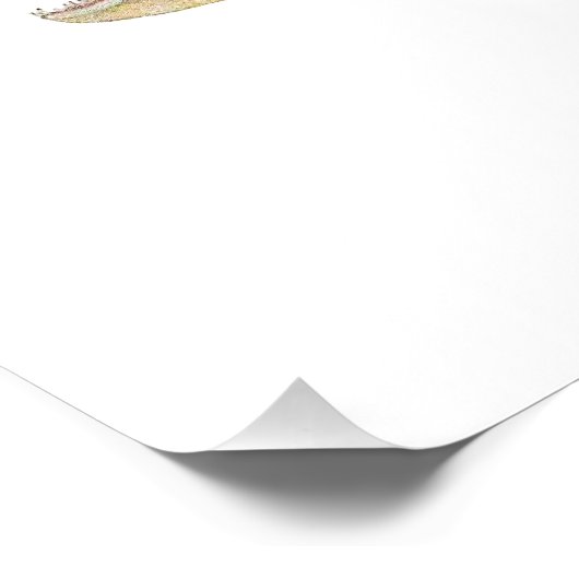 Glanzend Poster (Hoek)