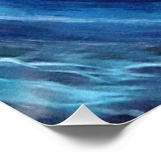 Glanzend Poster (Hoek)