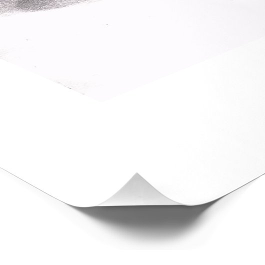 Glanzend Poster (Hoek)