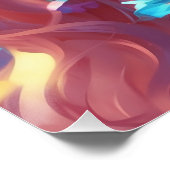 Glanzend Poster (Hoek)