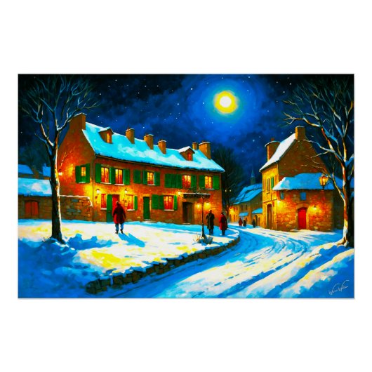 Glanzend Poster (Voorkant)