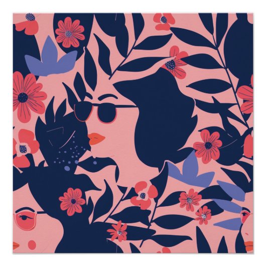 Glanzend Poster (Voorkant)