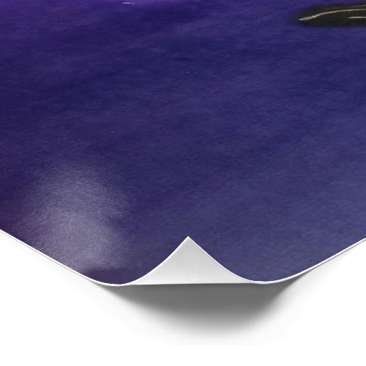 Glanzend Poster (Hoek)