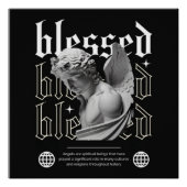 Glanzend Poster (Voorkant)