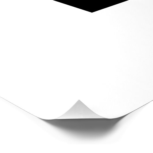 Glanzend Poster (Hoek)