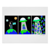 Glanzend Poster (Voorkant)