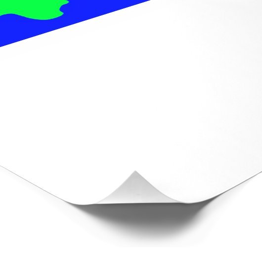 Glanzend Poster (Hoek)