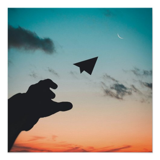 Glanzend Poster (Voorkant)