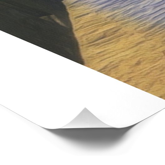 Glanzend Poster (Hoek)