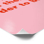 Glanzend Poster (Hoek)