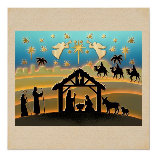 Glanzend Poster (Voorkant)