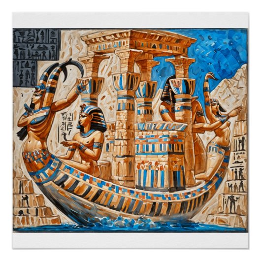 Glanzend Poster (Voorkant)