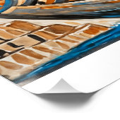 Glanzend Poster (Hoek)