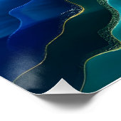 Glanzend Poster (Hoek)