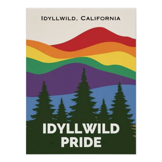 Glanzend Poster (Voorkant)