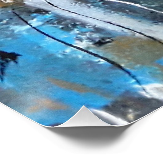 Glanzend Poster (Hoek)