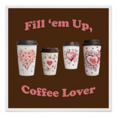 Glanzend Poster (Voorkant)