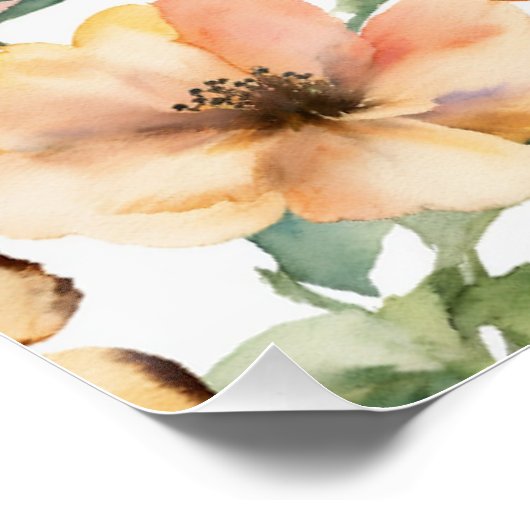 Glanzend Poster (Hoek)