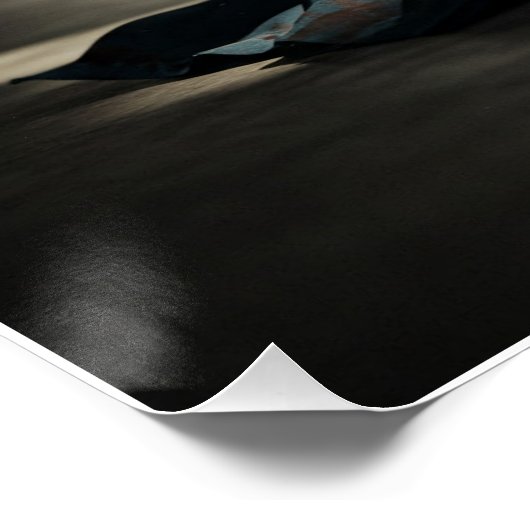 Glanzend Poster (Hoek)