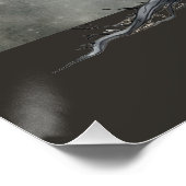 Glanzend Poster (Hoek)