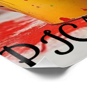 Glanzend Poster (Hoek)