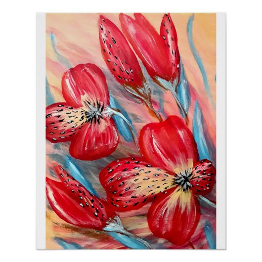 Glanzend Poster (Voorkant)