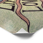 Glanzend Poster afdrukken (Hoek)