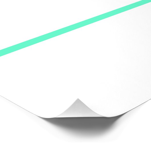 Glanzend Poster afdrukken - 20 x 25 inch (Hoek)