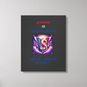 Glanzend Poster Canvas Afdruk (Voorkant)