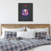 Glanzend Poster Canvas Afdruk (Insitu (Slaapkamer))