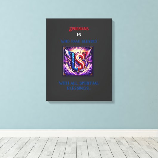 Glanzend Poster Canvas Afdruk (Insitu (Houten vloer))