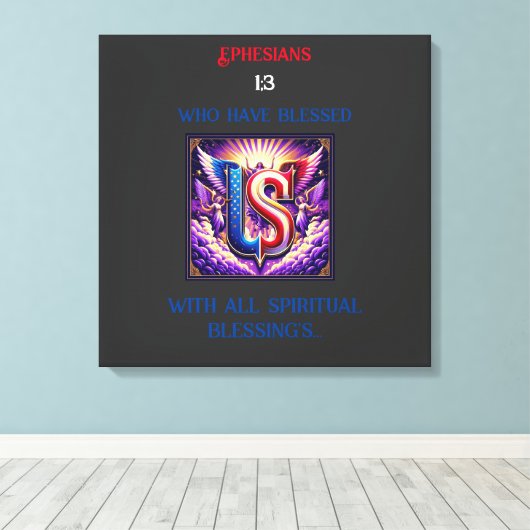 Glanzend Poster Canvas Afdruk (Insitu (Houten vloer))