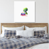 Glanzend Poster Canvas Afdruk (Insitu (Slaapkamer))