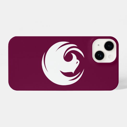 Glanzend Poster iPhone Hoesje (Achterkant horizontaal)