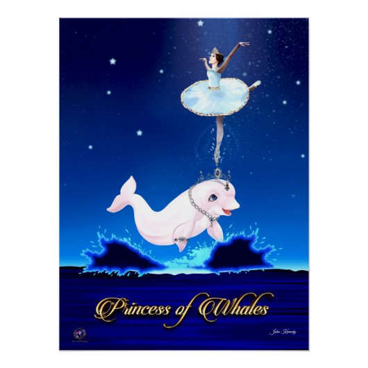 Glanzend Poster Princess of Whales Ballet Glorious (Voorkant)