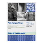 Glanzend Poster Sjabloon (Voorkant)