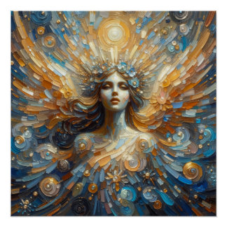 Glanzend Poster van Angel of Mine