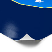 Glanzend poster van de Zwaan (Hoek)