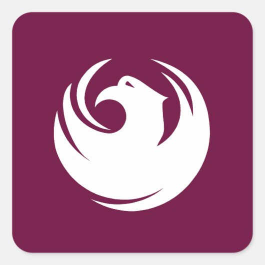 Glanzend Poster Vierkante Sticker (Voorkant)