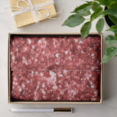 Glanzend Rode Kerst Glitter Tissuepapier (Geschenk)