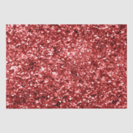 Glanzend Rode Kerst Glitter Tissuepapier