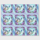 Glanzend Roos- en mengvoeders, 30 x 6' Cadeaupapier (Vlak)