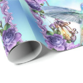 Glanzend Roos- en mengvoeders, 30 x 6' Cadeaupapier (Rol Hoek)