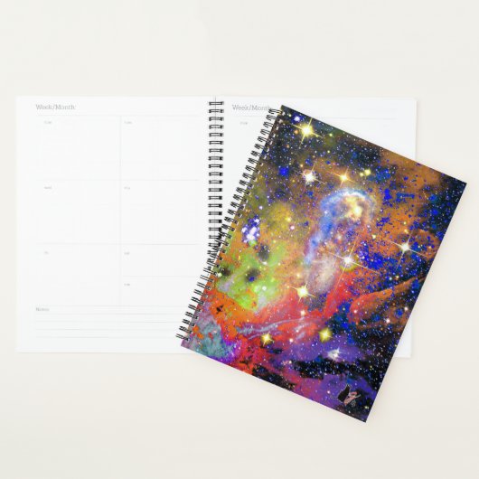 Glanzend Sterrenveld Planner (Display)