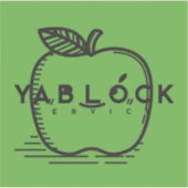 Glanzend transparante laptopsticker sticker (Voorkant)