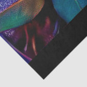 Glanzend uniek Roos Art Dream Tissuepapier (Detail)