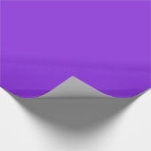 Glanzend vibrant blauw-Violet-pakpapier Cadeaupapier (Hoek)