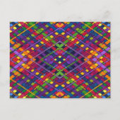 glanzend weefsel briefkaart (Voorkant)